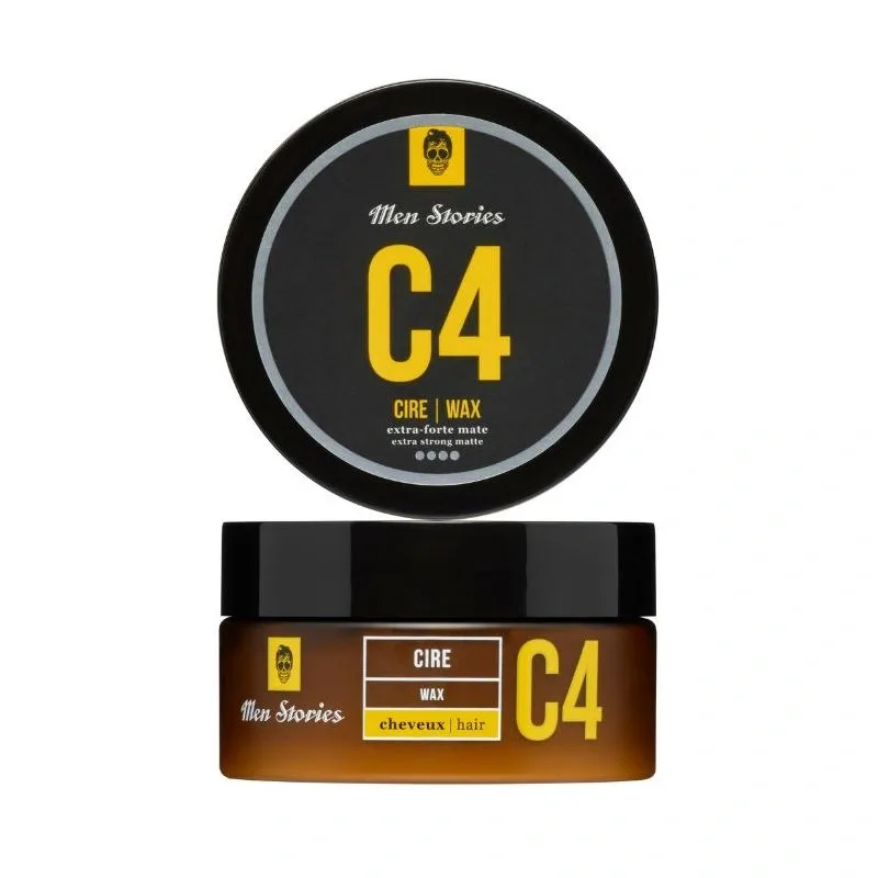 Cire extra-forte mate C4 Men Stories 100ml | STOCK OUT